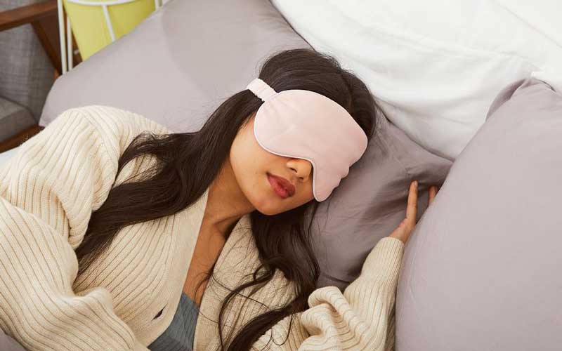 Mela Eucalyptus Silk Sleep Mask