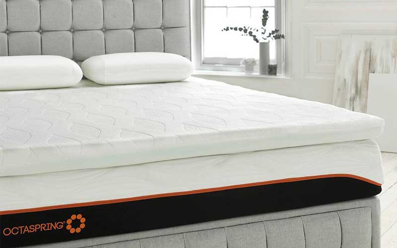 octaspring body zone mattress topper memory foam topper