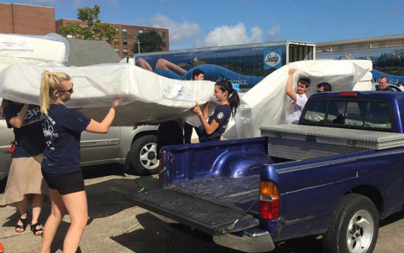 Donate your old mattress