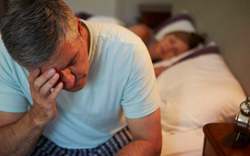 What causes sleep problems when you’re older?