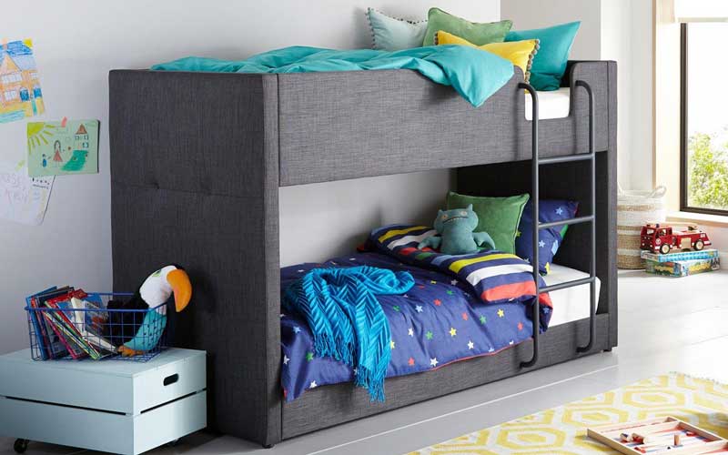 How much weight can a standard bunk bed hold?