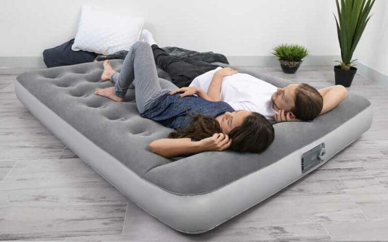 sleep on an air mattress every night