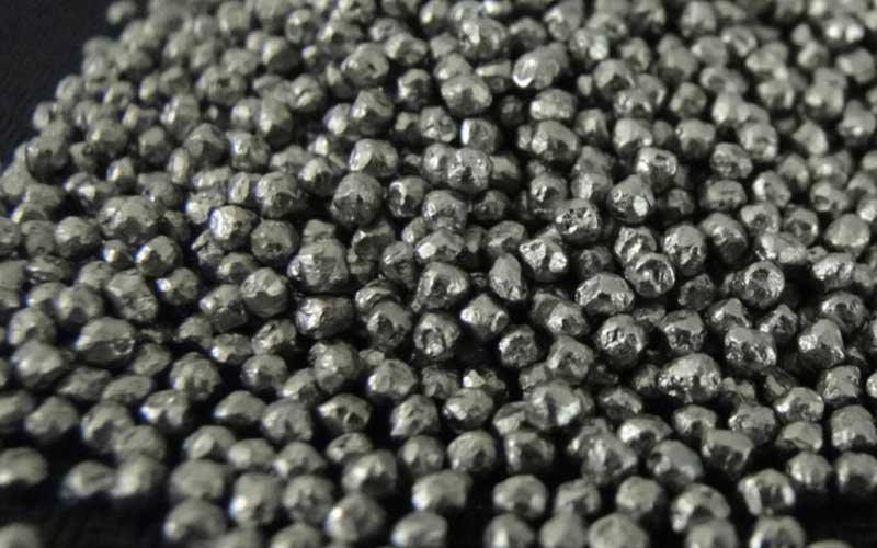 Steel shot beads filling