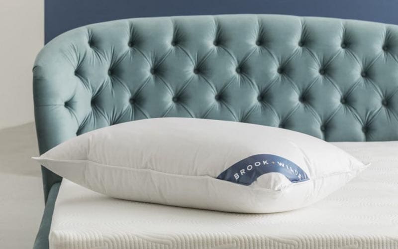 Brook + Wilde Cavendish duck down pillow