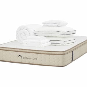 DreamCloud Essential King Hybrid Mattress Bundle