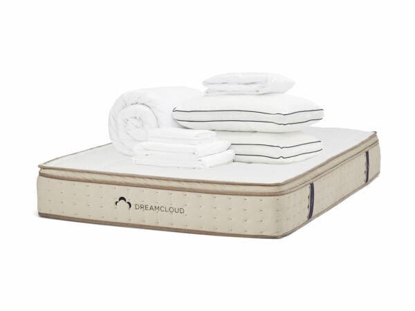 DreamCloud Essential Double Hybrid Mattress Bundle