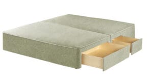 Harrison Spinks Premium Divan Base - Diamond Onyx, 2 + 2 Continental Drawers, Super King