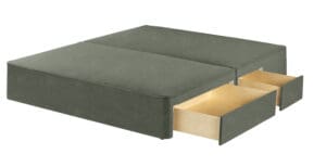 Harrison Spinks Premium Divan Base - Hemp Grain, 2 + 2 Continental Drawers, Super King