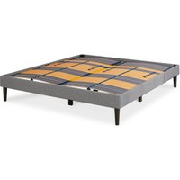 Emma Premium Signature Bed 180x200 - Dark Gray - No headboard